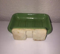 VTG 1950's Jadeite Green Color Soap Dish